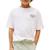 T-shirt garçon à manches courtes varsity Blanc 1 - vertbaudet enfant 