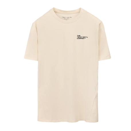 T-shirt garçon à manches courtes Beige 1 - vertbaudet enfant 