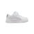 Baskets basses à scratch Blanc rosy argent 1 - vertbaudet enfant 