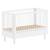 Lit bébé en hêtre massif  aubane Blanc 4 - vertbaudet enfant 