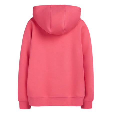 Sweat fille à capuche  solene Rose 2 - vertbaudet enfant 