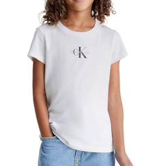 T-shirt fille à manches courtes  - vertbaudet enfant