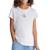T-shirt fille à manches courtes Blanc 1 - vertbaudet enfant 