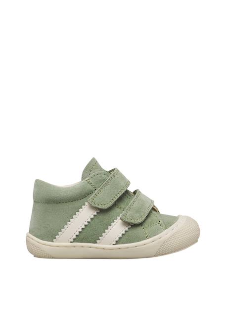 Chaussures en suède macks 3 vl Céleste-blanc crème+Rose-vert menthe+Sable-céleste+Sage-blanc crème+Vert-blanc crème 21 - vertbaudet enfant 