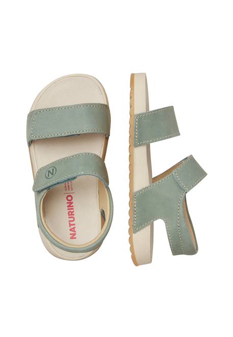 Sandales en cuir salny. Marine-+Marron-+Vert- 14 - vertbaudet enfant 