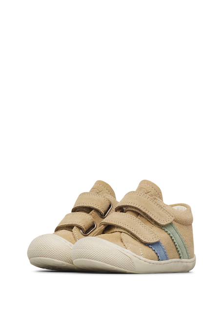Chaussures en suède macks 3 vl Céleste-blanc crème+Rose-vert menthe+Sable-céleste+Sage-blanc crème+Vert-blanc crème 15 - vertbaudet enfant 