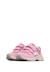 Sneakers en cuir et tissu mizole vl. Gris-+Rose- 10 - vertbaudet enfant 