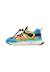 Sandales semi haruki junior. Bleu-jaune-+Rose- 3 - vertbaudet enfant 