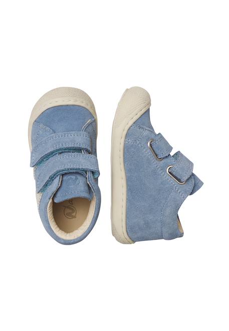 Chaussures en suède macks 3 vl Céleste-blanc crème+Rose-vert menthe+Sable-céleste+Sage-blanc crème+Vert-blanc crème 4 - vertbaudet enfant 