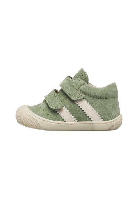 Chaussures en suède macks 3 vl Céleste-blanc crème+Rose-vert menthe+Sable-céleste+Sage-blanc crème+Vert-blanc crème 23 - vertbaudet enfant 