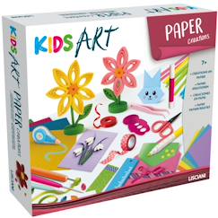 Jouet-Activités artistiques et musicales-Kids art - Kit Créatif avec Rubans et Feuilles Pailletées