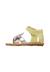 Sandales en vernis wumpi Jaune-platine 3 - vertbaudet enfant 