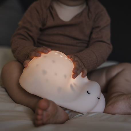 Veilleuse projecteur éléphant avec lumières apaisantes Gris 6 - vertbaudet enfant 