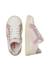 Sneakers en cuir et tissu technique pinn zip. Blanc-rose 4 - vertbaudet enfant 