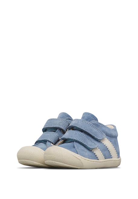 Chaussures en suède macks 3 vl Céleste-blanc crème+Rose-vert menthe+Sable-céleste+Sage-blanc crème+Vert-blanc crème 5 - vertbaudet enfant 