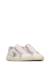 Sneakers en cuir et tissu technique pinn zip. Blanc-rose 2 - vertbaudet enfant 