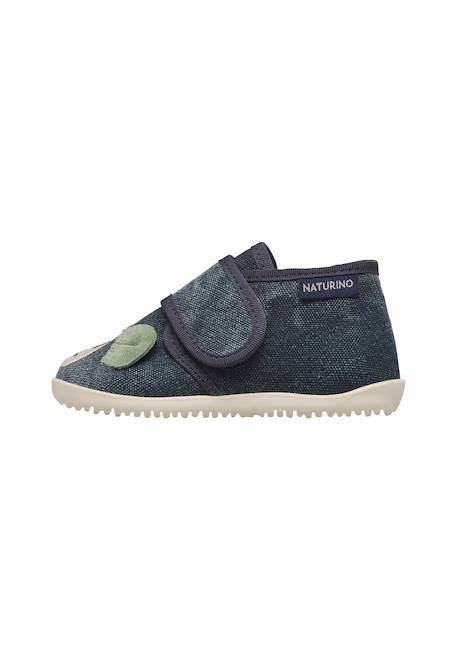 Chaussons en tissu bidaim 2 Marine- 3 - vertbaudet enfant 