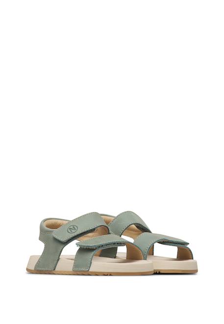 Sandales en cuir salny. Marine-+Marron-+Vert- 12 - vertbaudet enfant 