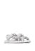 Sandales en cuir avec des fleurs lunia. Blanc-+Platine- 2 - vertbaudet enfant 