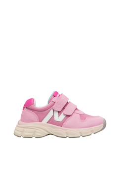 Chaussures-Sneakers en cuir et tissu mizole vl.