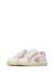 Sneakers en cuir et tissu technique pinn zip. Blanc-rose 5 - vertbaudet enfant 