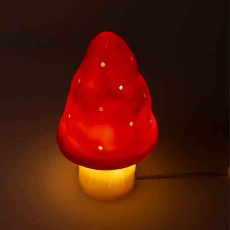 Petite lampe veilleuse champignon Blanc, beige+Bleu+Bleu 2+Rouge+Rouge 1 21 - vertbaudet enfant 