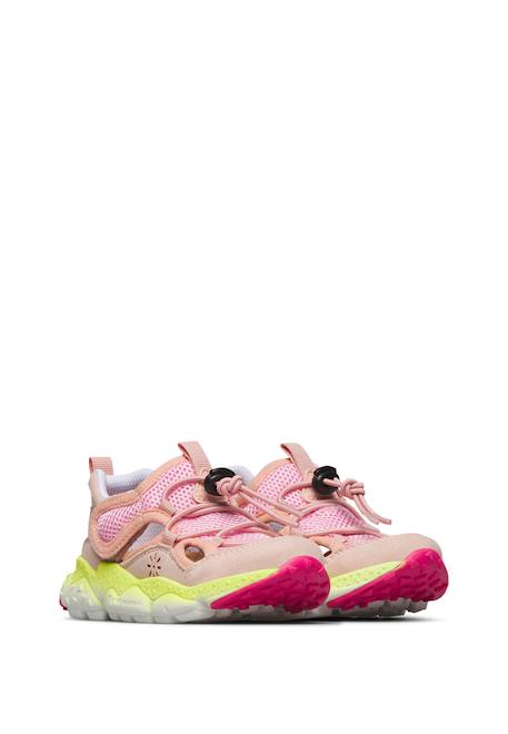 Sandales semi haruki junior. Bleu-jaune-+Rose- 7 - vertbaudet enfant 