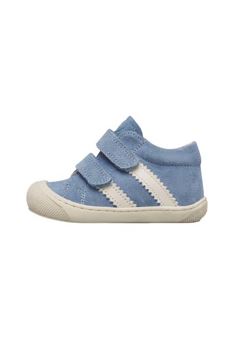 Chaussures en suède macks 3 vl Céleste-blanc crème+Rose-vert menthe+Sable-céleste+Sage-blanc crème+Vert-blanc crème 3 - vertbaudet enfant 