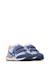Sneakers en cuir et tissu crumi vl. Blanc-lilas+Bleu-blanc 7 - vertbaudet enfant 