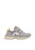 Sneakers en cuir et tissu mizole vl. Gris-+Rose- 1 - vertbaudet enfant 