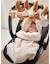 Nid d'ange mousseline de coton et sherpa Rose 2 - vertbaudet enfant 