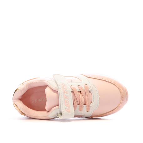 Baskets fille verone à scratch Rose 4 - vertbaudet enfant 