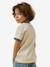 Tee-shirt à col contrasté garçon écru 4 - vertbaudet enfant 