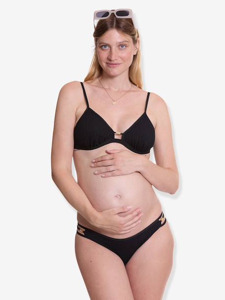 Maillot de bain 2 pièce maternité noir 1 - vertbaudet enfant 