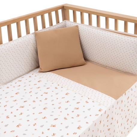Jeu de literie pour lit bébé Beige 2 - vertbaudet enfant 