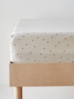 Linge de maison et décoration-Linge de lit enfant-Drap-housse-Drap-housse coton étoiles "aviateur"