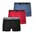Lot de 3 boxers garçon ecopack trio choc Noir+Noir-vert-bleu+Rouge-bleu 9 - vertbaudet enfant 