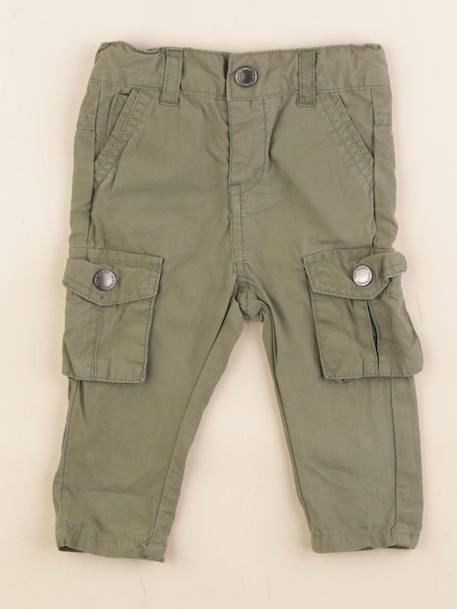 Pantalon - 3 mois Vert 1 - vertbaudet enfant 