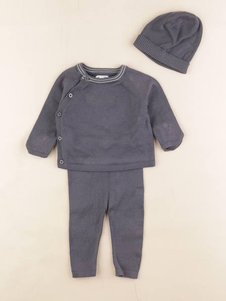 Ensemble - 3 mois Gris 1 - vertbaudet enfant 