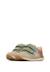 Sneakers en cuir et tissu sammy 3 vl. Beige-vert+Bleu foncé-orange+Céleste-jaune+Gris-bleu+Rose-fuchsia+Sage-rose 5 - vertbaudet enfant 