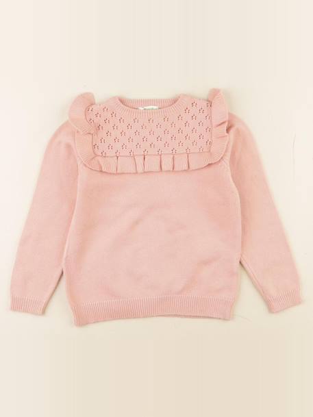 Pull - 6 ans Rose 1 - vertbaudet enfant 