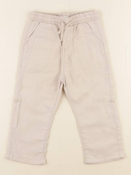 Pantalon - 24 mois Beige 1 - vertbaudet enfant 