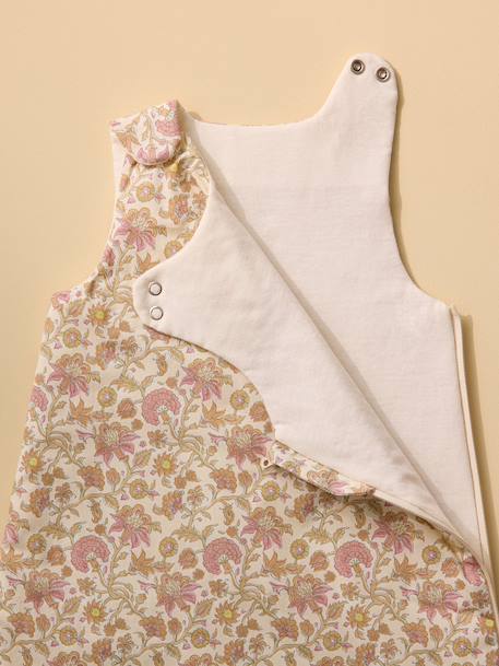 Gigoteuse en percale de coton tog 3 Imprimé  bali corail+Imprimé  fleurs rose 5 - vertbaudet enfant 