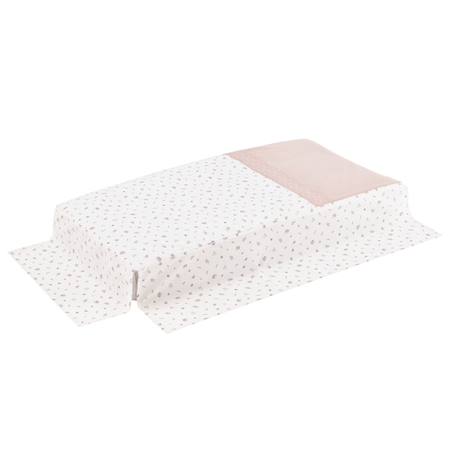 Jeu de literie pour lit bébé Rose+Vert 4 - vertbaudet enfant 