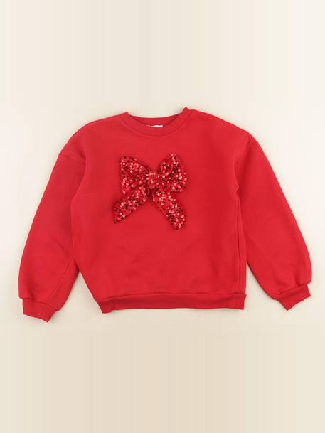 Sweat - 10 ans Rouge 1 - vertbaudet enfant 