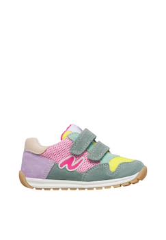 Chaussures-Sneakers en cuir et tissu sammy 3 vl.
