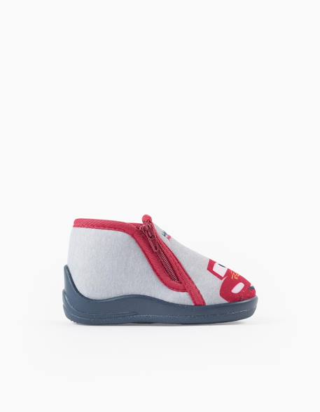 Chaussons avec imprimé flash mcqueen Gris clair 2 - vertbaudet enfant 