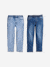 Lot 2 jeans garçon slim denim gris+double stone+stone 10 - vertbaudet enfant 