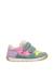 Sneakers en cuir et tissu sammy 3 vl. Beige-vert+Bleu foncé-orange+Céleste-jaune+Gris-bleu+Rose-fuchsia+Sage-rose 26 - vertbaudet enfant 