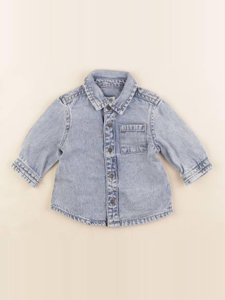 Chemise - 3 mois Bleu 1 - vertbaudet enfant 